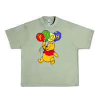 Oil Green hunny the pooh Urban Heavy Tee - artisFamous