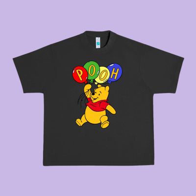 Hunny The Pooh Urban Heavy Tee Designed By Artisfamous