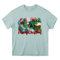 Arona merry christmas santa polar express Heavy Core Tee - FaDigitalArtStudio