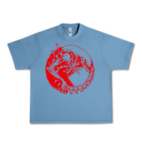 Pebble Blue xenomorph Urban Heavy Tee - artisFamous