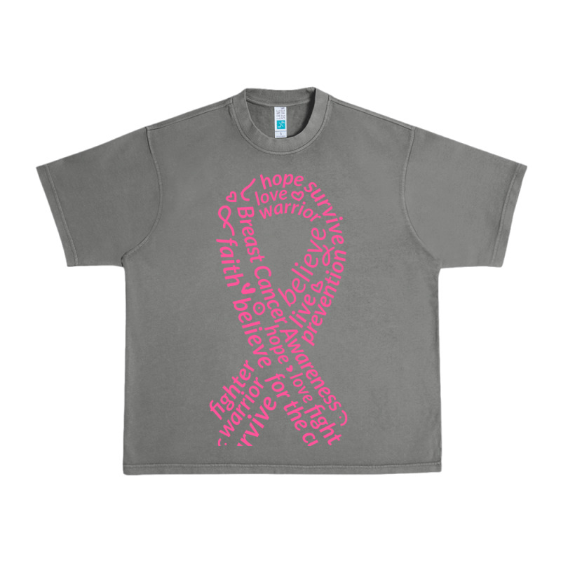 Pink Ribbon Urban Heavy Tee by artisFamous | Teevron