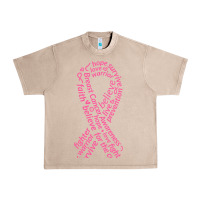 French Oak Pink Ribbon Urban Heavy Tee - artisFamous