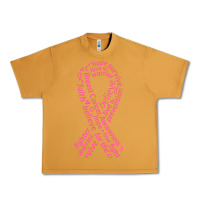 Peanut Butter Pink Ribbon Urban Heavy Tee - artisFamous
