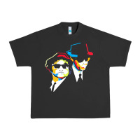 Pigment Black blues brothers Urban Heavy Tee - artisFamous