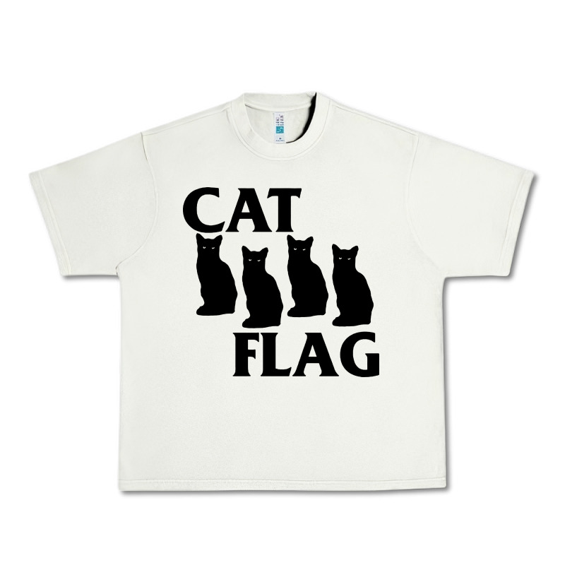Cat Flag Urban Heavy Tee by artisFamous | Teevron