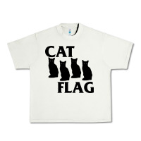 Pistachio cat flag Urban Heavy Tee - artisFamous