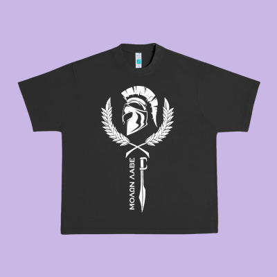 Sparta Krieger Fitness   Molon Labe Urban Heavy Tee Designed By Artisfamous