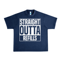 Navy straight outta refills funny pharmacy technician pharmacist Urban Heavy Tee - artisFamous