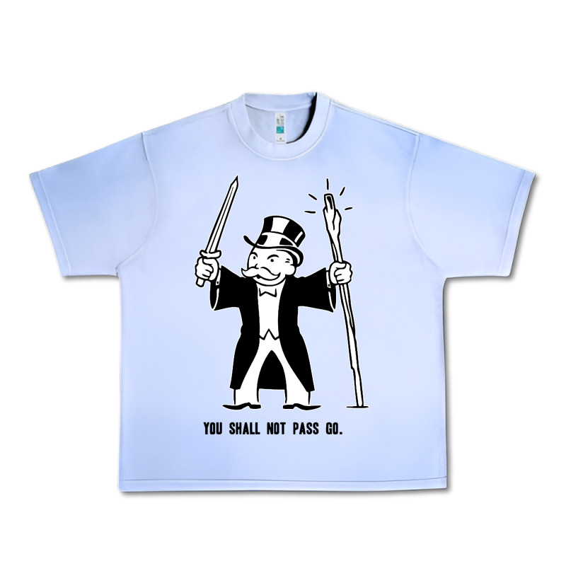You Shall Not Pass Go Urban Heavy Tee by artisFamous | Teevron