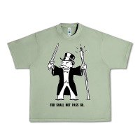 Oil Green you shall not pass go Urban Heavy Tee - artisFamous