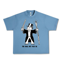 Pebble Blue you shall not pass go Urban Heavy Tee - artisFamous