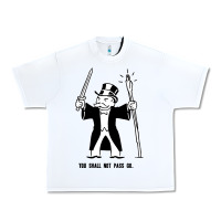 White you shall not pass go Urban Heavy Tee - artisFamous