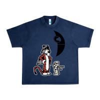 Navy hobbes and calvin Urban Heavy Tee - artisFamous
