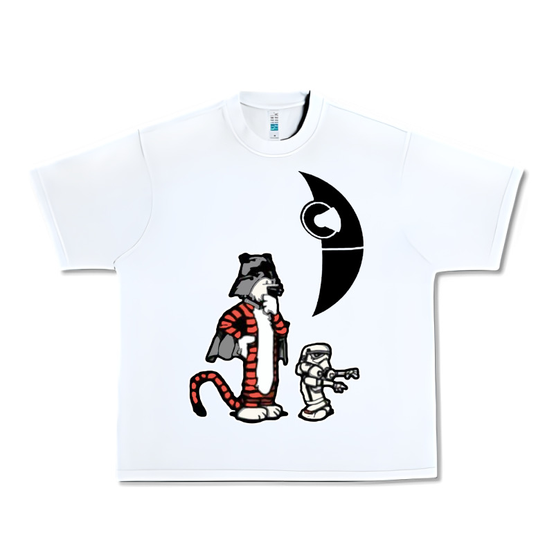 Hobbes And Calvin Urban Heavy Tee by artisFamous | Teevron