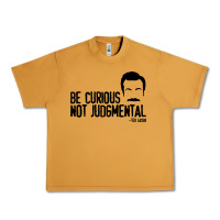 Peanut Butter be curious not judgemental Urban Heavy Tee - artisFamous