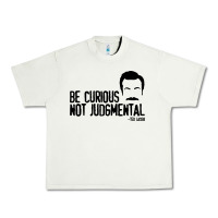 Pistachio be curious not judgemental Urban Heavy Tee - artisFamous