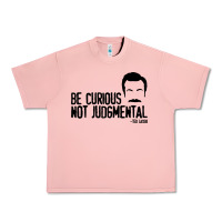 Salmon be curious not judgemental Urban Heavy Tee - artisFamous