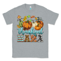Heather Grey thankful mama Classic Tee - BarkalooDesign