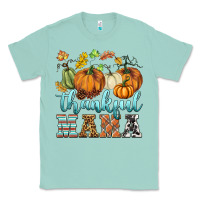 Seafoam thankful mama Classic Tee - BarkalooDesign