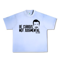 Grape Ice be curious not judgemental Urban Heavy Tee - artisFamous
