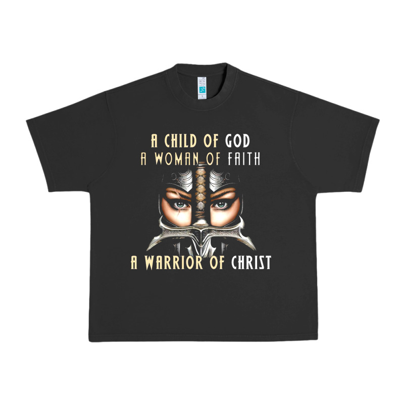 Child Of God Woman Of Faith Warrior Of Christ Urban Heavy Tee by artisFamous | Teevron