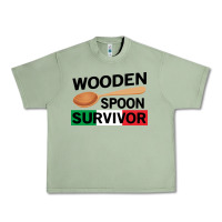 Oil Green funny wooden spoon survivor Urban Heavy Tee - artisFamous