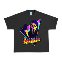 Pigment Black scream horror movie Urban Heavy Tee - artisFamous