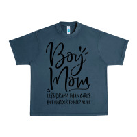 Midnight Navy boy mom less drama than girls but harder to Urban Heavy Tee - artisFamous