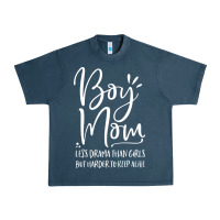 Midnight Navy boy mom less drama than girls but harder to Urban Heavy Tee - artisFamous