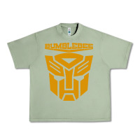 Oil Green bumblebee Urban Heavy Tee - artisFamous