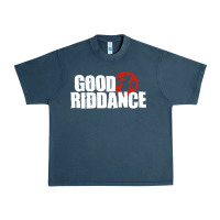 Midnight Navy good riddance Urban Heavy Tee - artisFamous