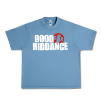 Pebble Blue good riddance Urban Heavy Tee - artisFamous
