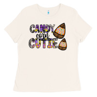 Bone Candy Corn Cutie Ladies Tee - CowhideDigitalArt