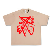 Burro lucifer calligraphy 2 Urban Heavy Tee - artisFamous