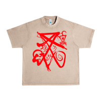 French Oak lucifer calligraphy 2 Urban Heavy Tee - artisFamous