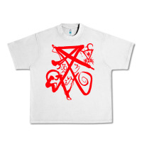 Lunar Rock lucifer calligraphy 2 Urban Heavy Tee - artisFamous