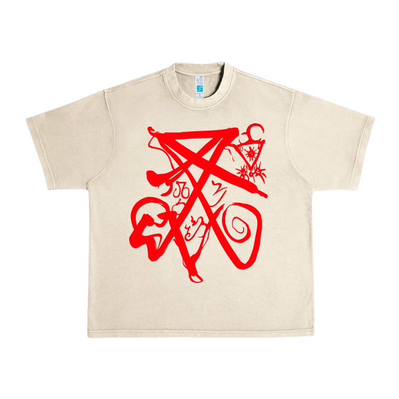 Lucifer Calligraphy 2 Urban Heavy Tee by artisFamous | Teevron