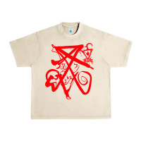Sandshell lucifer calligraphy 2 Urban Heavy Tee - artisFamous