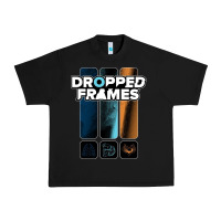 Black dropped frames Urban Heavy Tee - artisFamous