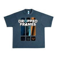 Midnight Navy dropped frames Urban Heavy Tee - artisFamous