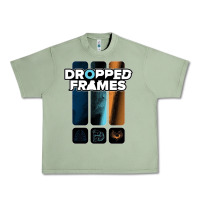 Oil Green dropped frames Urban Heavy Tee - artisFamous