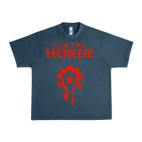 Midnight Navy for the horde Urban Heavy Tee - artisFamous