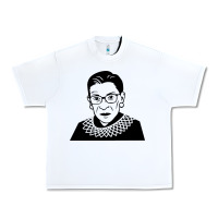 White ruth bader ginsburg Urban Heavy Tee - artisFamous