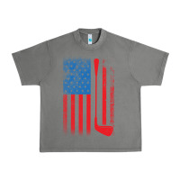 Tornado Golf with USA Flag Urban Heavy Tee - artisFamous