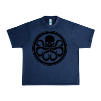 Navy hydra Urban Heavy Tee - artisFamous