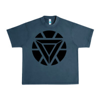 Midnight Navy arc reactor   new element Urban Heavy Tee - artisFamous