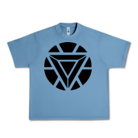 Pebble Blue arc reactor   new element Urban Heavy Tee - artisFamous