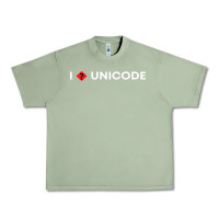Oil Green i � unicode Urban Heavy Tee - artisFamous
