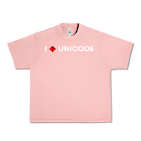 Salmon i � unicode Urban Heavy Tee - artisFamous