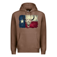 Chestnut texas flag Premium Hoodie - BarkalooDesign